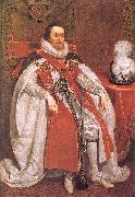 Mytens, Daniel the Elder James I of England France oil painting artist